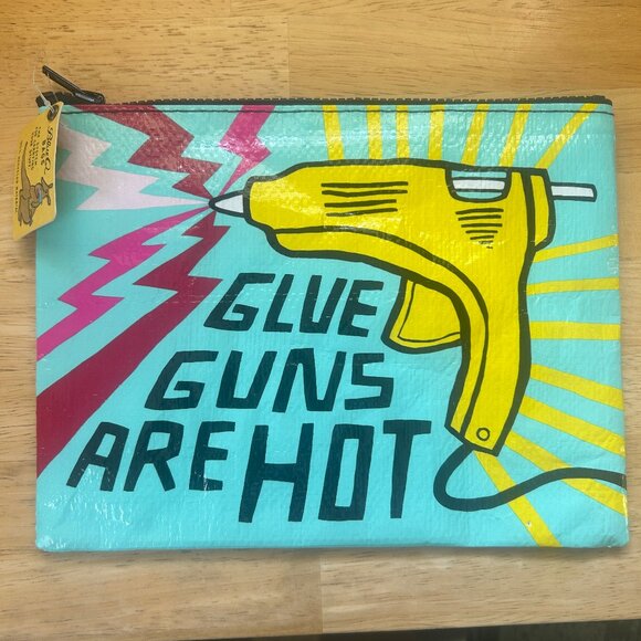 NWT Blue Q 15-piece coin purse/pencil case/pouch set, mixed designs - Picture 8 of 15